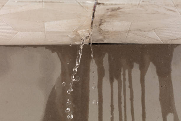 Professional Burst Pipe Cleanup technician working in Moscow, PA